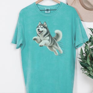 Husky Dog Shirt, Siberian Husky Gift, Husky Mom Shirt, Dog Agility Tee, Husky Lover Gift image 10