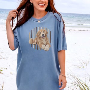 Golden Retriever Shirt, Golden Retriever Gift, Golden Retriever Mom Shirt, Golden Retriever Lover Tee, Dog Lover Gift image 2