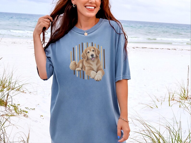 Golden Retriever Shirt, Golden Retriever Gift, Golden Retriever Mom Shirt, Golden Retriever Lover Tee, Dog Lover Gift image 2