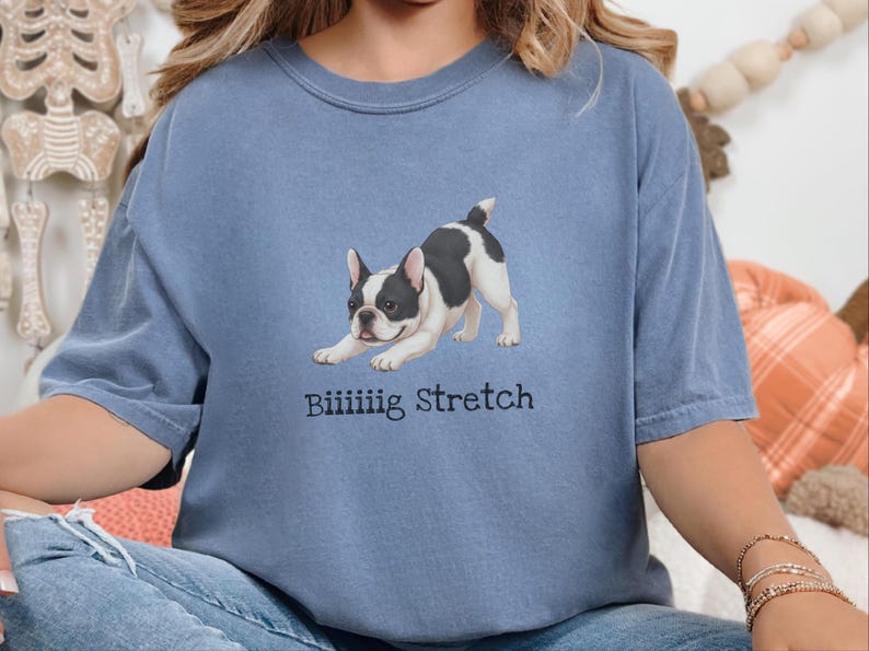 Comfort Colors French Bulldog Big Stretch image 3