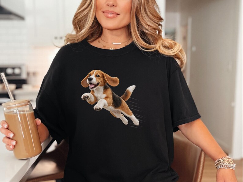 Camiseta de Beagle, Regalo para Mamá de Beagle, Camiseta Divertida de Beagle, Regalo para Amantes de los Beagles, Regalo para Dueños de Beagles, Camiseta para Mamás Perritas, Camiseta para Papás ​​de Beagles imagen 7