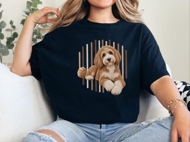 Goldendoodle Mom Shirt, Goldendoodle Gift, Doodle Dog Tee, Golden Doodle Sweatshirt, Doodle Mom Gift, Pet Owner Present image 2