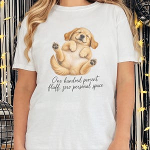 Golden Retriever Shirt, Funny Dog Mom Gift, Golden Retriever Mom, Dog Humor Tee, Cute Puppy Graphic Tee, Golden Dog Shirt image 10