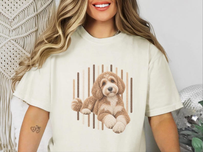 Goldendoodle Mom Shirt, Goldendoodle Gift, Doodle Dog Tee, Golden Doodle Sweatshirt, Doodle Mom Gift, Pet Owner Present image 10