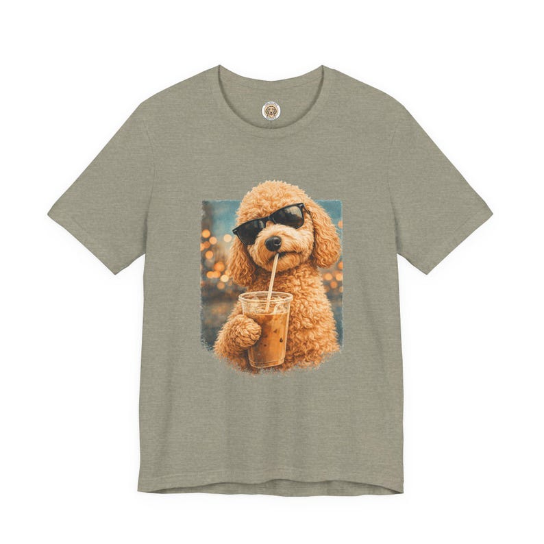 Goldendoodle Iced Coffee Cool Dog image 5