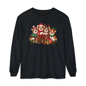 Corgi Christmas Shirt, Holiday Dog Shirt, Corgi Mom Gift, Festive Puppy Top, Dog Lover Gift Bild 13