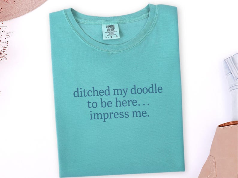 Camiseta para mamás de perros Doodle, regalo para dueños de perros Doodle, camiseta divertida para amantes de los perros, camiseta sarcástica para padres de mascotas. imagen 8