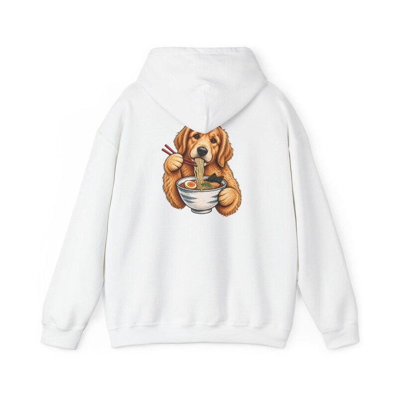 Golden Retriever-tröja, Ramen-älskare, rolig hundtröja, japansk matkonst, nudelälskare-t-shirt, Golden Mom-present bild 12