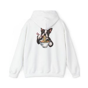 Boston Terrier Shirt, Ramen Lover Gift, Funny Dog Tee, Japanese Food Shirt, Boston Terrier Owner Gift, Noodle Lover T Shirt image 12