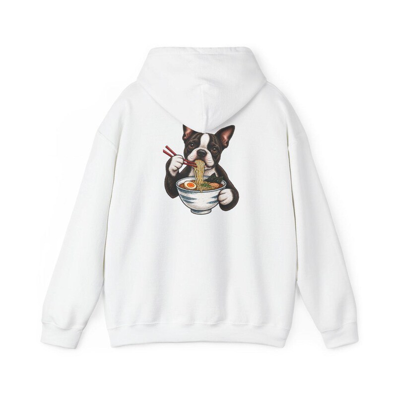 Boston Terrier Shirt, Ramen Lover Gift, Funny Dog Tee, Japanese Food Shirt, Boston Terrier Owner Gift, Noodle Lover T Shirt image 12