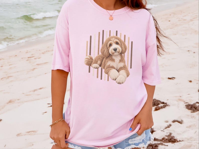 Goldendoodle Mom Shirt, Goldendoodle Gift, Doodle Dog Tee, Golden Doodle Sweatshirt, Doodle Mom Gift, Pet Owner Present image 6