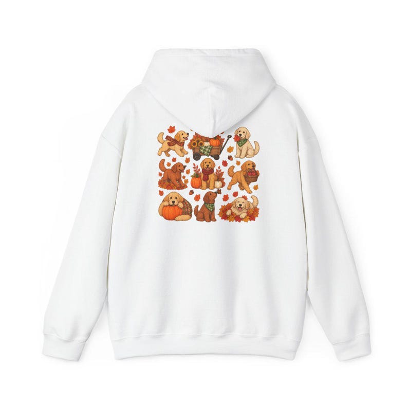 Golden Retriever Fall Shirt, Golden Retriever Gift, Autumn Dog Lover Tee, Pumpkin Patch Sweatshirt image 12