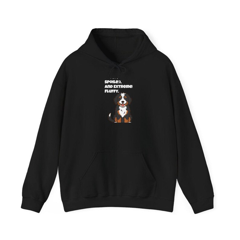Comfort Colors Bernedoodle T-Shirt | Loved, Spoiled, and Extremely Fluffy Shirt | Funny Bernedoodle Customization, Bernedoodle Tee bild 9