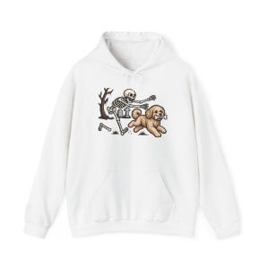 Camiseta de Halloween para Maltipoo, Camiseta de perro esqueleto, Regalo divertido de Halloween para perros, Camiseta espeluznante para dueños de mascotas, Camiseta para amantes de los Maltipoo imagen 12