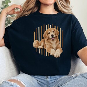 Golden Retriever Shirt, Golden Retriever Gift, Golden Retriever Mom Shirt, Golden Retriever Lover Tee, Dog Lover Gift image 1