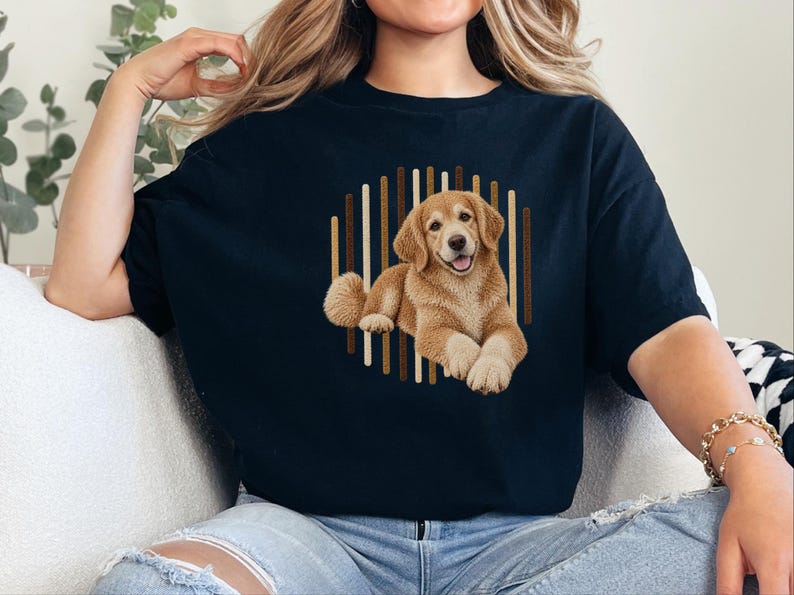 Golden Retriever Shirt, Golden Retriever Gift, Golden Retriever Mom Shirt, Golden Retriever Lover Tee, Dog Lover Gift image 1