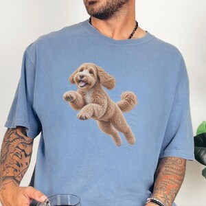 Labradoodle Mom Shirt, Labradoodle Lover Gift, Dog Agility Shirt, Running Labradoodle Tee, Doodle Mom Gift image 8