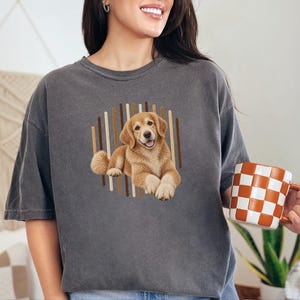 Golden Retriever Shirt, Golden Retriever Gift, Golden Retriever Mom Shirt, Golden Retriever Lover Tee, Dog Lover Gift image 7