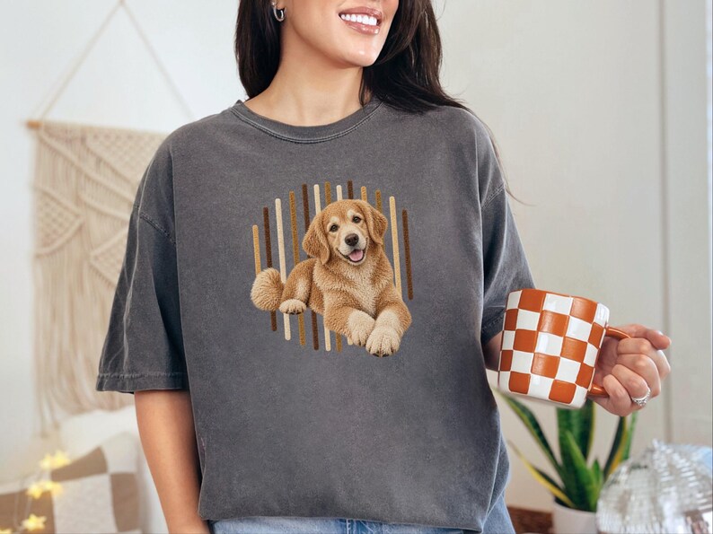 Golden Retriever Shirt, Golden Retriever Gift, Golden Retriever Mom Shirt, Golden Retriever Lover Tee, Dog Lover Gift image 7