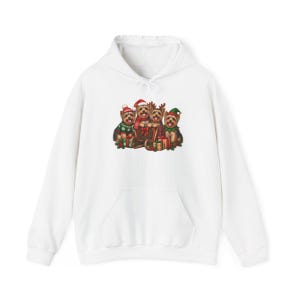 Yorkie Christmas Shirt, Yorkie Mom Gift, Holiday Dog Shirt, Festive Puppy Top, Dog Lover Gift image 12