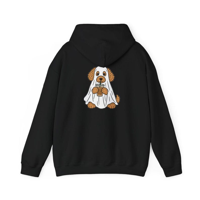 Goldendoodle Halloween Shirt, Ghost Dog Tee, Spooky Puppy Shirt, Dog Lover Gift, Boo P T Shirt image 11