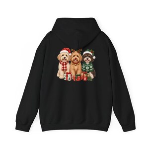 Christmas Maltipoo Shirt, Christmas Dog Lover Gift, Holiday Pet Crewneck, Festive Puppy Sweatshirt, Maltipoo Mom Tee image 11