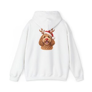 Maglietta natalizia con Cockapoo, regalo di Natale per amanti dei Cockapoo, felpa per cani per le feste, maglietta per la mamma di un Cockapoo, regalo festivo per gli amanti dei cani immagine 12