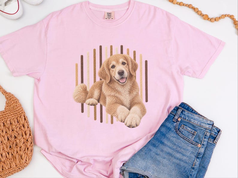 Golden Retriever Shirt, Golden Retriever Gift, Golden Retriever Mom Shirt, Golden Retriever Lover Tee, Dog Lover Gift image 10