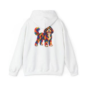 Bernedoodle-Shirt, Geschenkidee für Bernedoodle-Mama, Bunte Hunde-Motive, Doodle-Hunde-T-Shirt, Geschenkidee für Bernedoodle-Besitzer Bild 12