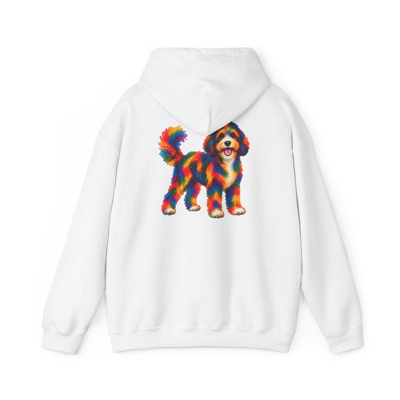 Bernedoodle-Shirt, Geschenkidee für Bernedoodle-Mama, Bunte Hunde-Motive, Doodle-Hunde-T-Shirt, Geschenkidee für Bernedoodle-Besitzer Bild 12