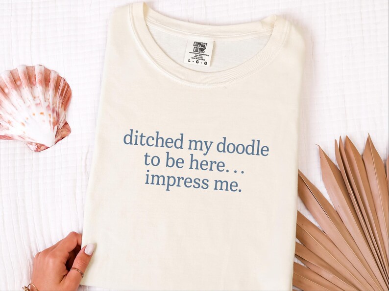 Camiseta para mamás de perros Doodle, regalo para dueños de perros Doodle, camiseta divertida para amantes de los perros, camiseta sarcástica para padres de mascotas. imagen 11