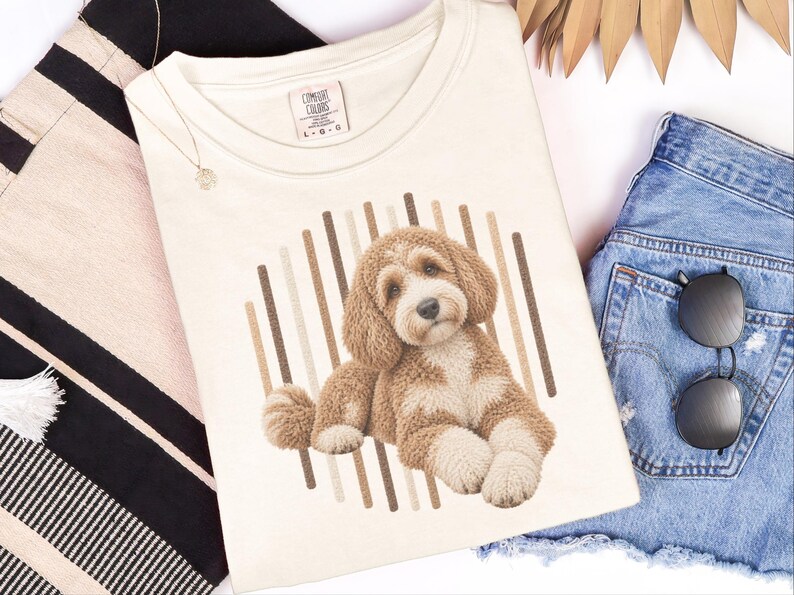 Goldendoodle Mom Shirt, Goldendoodle Gift, Doodle Dog Tee, Golden Doodle Sweatshirt, Doodle Mom Gift, Pet Owner Present image 9