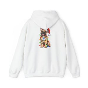 Christmas Dog Shirt, French Bulldog Christmas Gift, Holiday Dog Shirt, Frenchie Mom Sweatshirt, Christmas Pet Lover Tee image 12