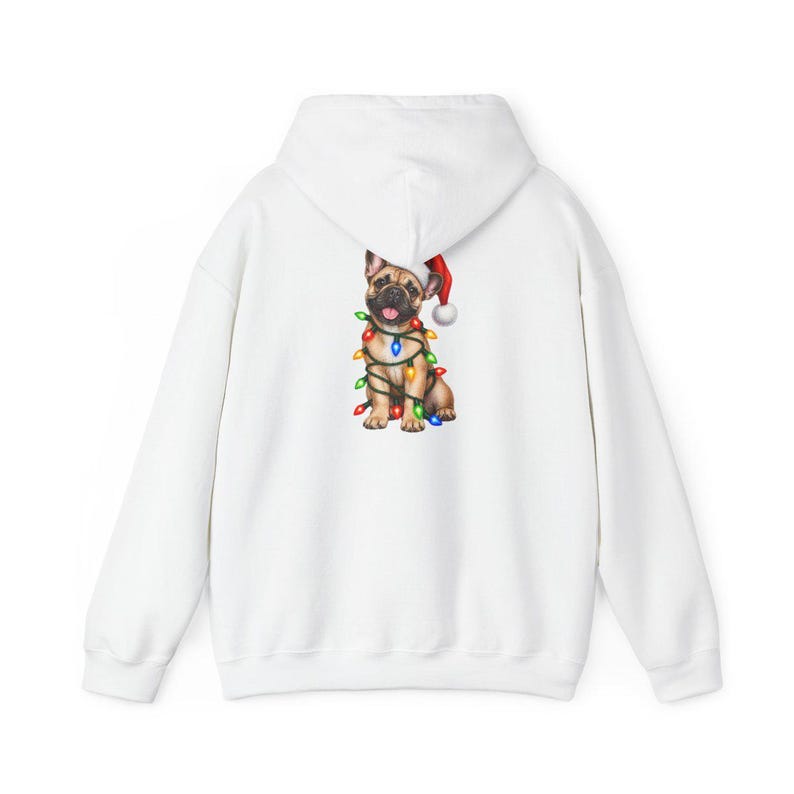 Christmas Dog Shirt, French Bulldog Christmas Gift, Holiday Dog Shirt, Frenchie Mom Sweatshirt, Christmas Pet Lover Tee image 12