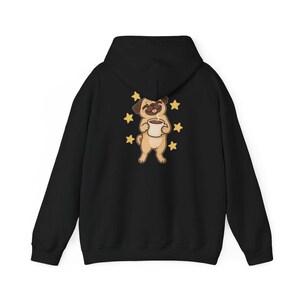 Pug Coffee Shirt, Pug Lover Gift, Coffee Lover Graphic Tee, Funny Pug T Shirt, Dog Owner Gift, Pug Mom Shirt Bild 11
