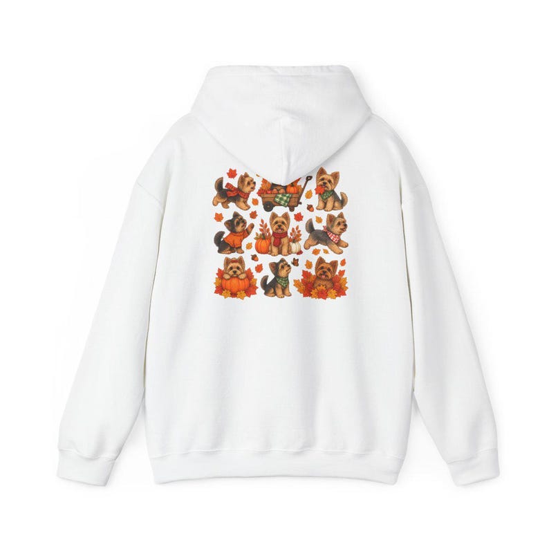 Yorkie Mom Shirt, Fall Dog Lover Gift, Cute Yorkie Shirt, Autumn Dog Shirt, Yorkie Owner Gift image 12