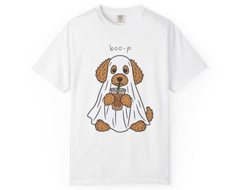 Ghost Goldendoodle Iced Coffee