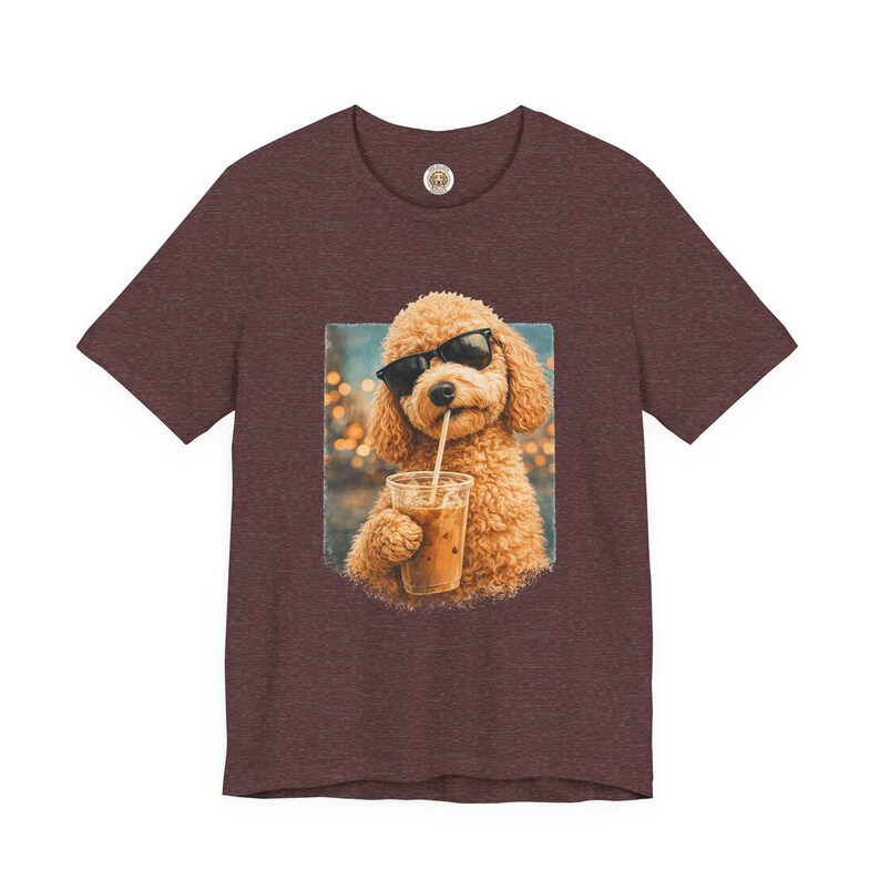Goldendoodle Iced Coffee Cool Dog image 10