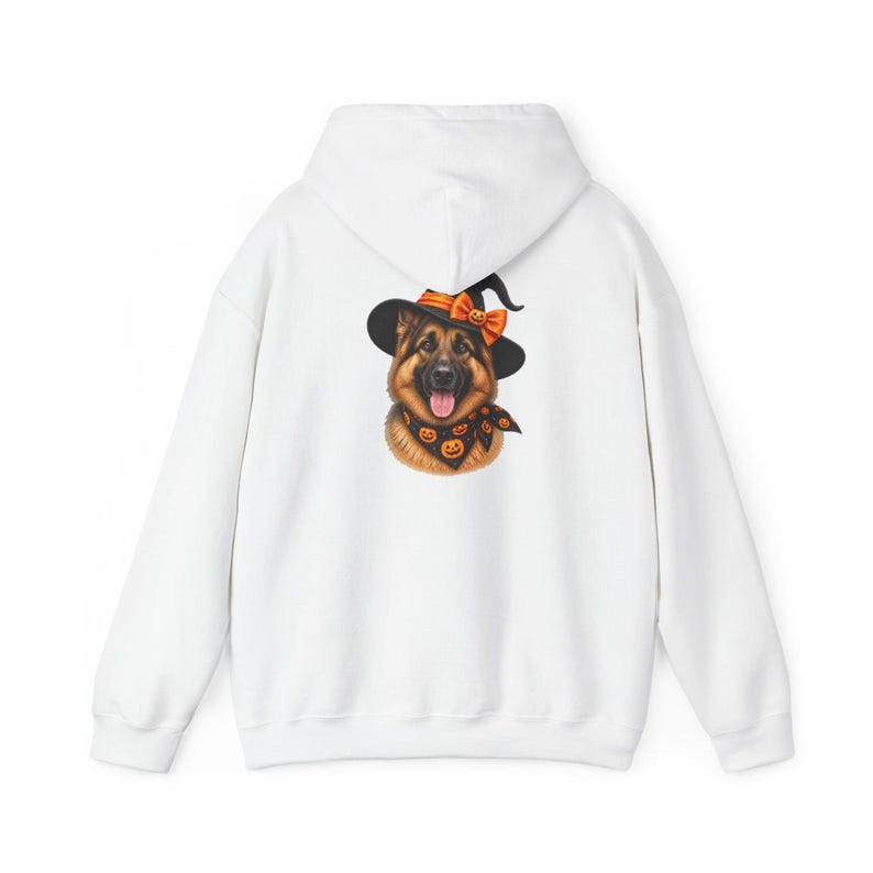 German Shepherd Halloween Shirt, Dog Mom Gift, Witch Dog Shirt, GSD Fall Tee, Spooky Dog Mom, Halloween Pet Lover image 12