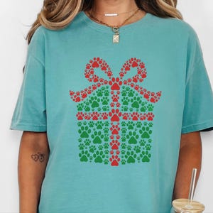 Christmas 2026 Shirt, Christmas Dog Mom Gift, Festive Pet Lover Tee, Holiday Dog Shirt image 9