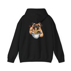 Pug Lover Shirt, Ramen Tee, Noodle Lover Gift, Pug Dad Shirt, Pug Mom Gift, Funny Dog Shirt, Japanese Food Tee, Anime Fan Shirt, Kawaii Food image 11