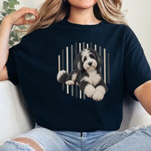 シーパードゥードルシャツ、シーパードゥードルギフト、シーパードゥードル好きへのギフト、犬オーナーシャツ、ドゥードル犬Tシャツ 画像 4