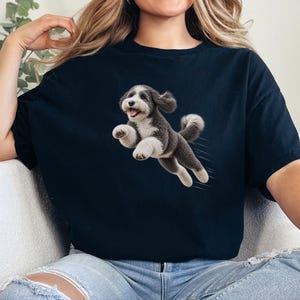 Sheepadoodle Shirt, Sheepadoodle Mom Gift, Doodle Dad Shirt, Sheepadoodle Owner Gift, Doodle Dog Lover Shirt, Puppy Graphic Tee image 10