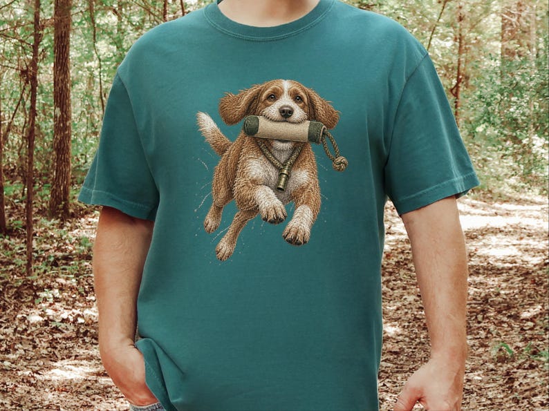 Cavapoo Shirt, Cavapoo Mom Gift, Vintage Hunting Dog Tee, Dog Training Shirt, Sporting Dog Art, Cavapoo Owner Gift image 10
