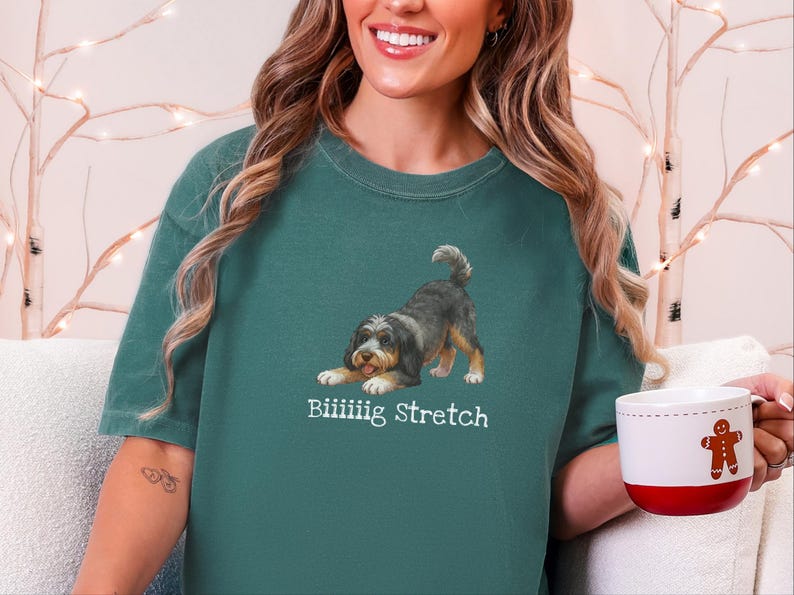 Comfort Colors Bernedoodle T-Shirt mit großem Stretchanteil, lustiges Geschenk für Bernedoodle-Besitzer und Hundebesitzer, Geschenkidee für Bernedoodle-Liebhaber und -Mama Bild 6
