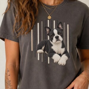 ボストンテリアシャツ、ボストンテリアギフト、面白いボストンテリアTシャツ、犬好きへのギフト、犬好きママシャツ 画像 7