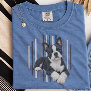 ボストンテリアシャツ、ボストンテリアギフト、面白いボストンテリアTシャツ、犬好きへのギフト、犬好きママシャツ 画像 6