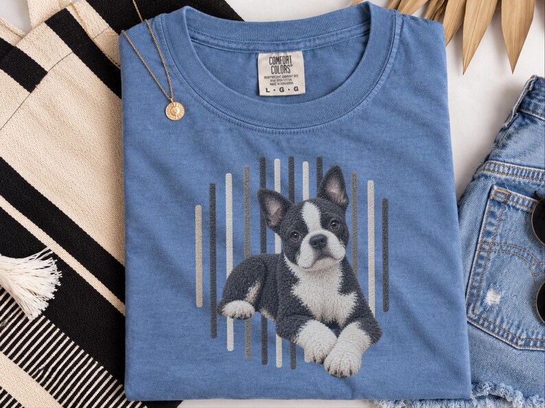 ボストンテリアシャツ、ボストンテリアギフト、面白いボストンテリアTシャツ、犬好きへのギフト、犬好きママシャツ 画像 6