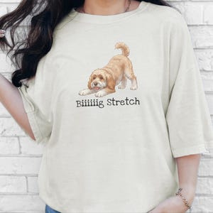 Comfort Colors Labradoodle Dog Gift, Biiiiig Stretch Shirt, Golden Doodle Dad Tee, Funny Labradoodle T-Shirt, Doodle Mom Gift, New Puppy Mom image 6