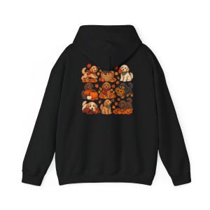 Cavapoo Mom Shirt, Cavapoo Lover Gift, Autumn Dog Shirt, Fall Puppy Tee, Doodle Dog Owner Gift, Thanksgiving Dog Shirt image 11